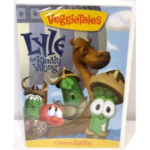 VeggieTales Lyle The Kindly Viking DVD Lesson in Sharing New Vintage 2003 sealed